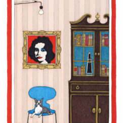 Andy Warhol & le bouledogue français - Damien Nicolas Roux - oeuvre contemporaine