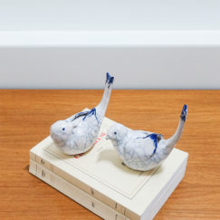 Oiseau 2 - Bird 2 ceramic - Bennie - céramique contemporaine - ensemble